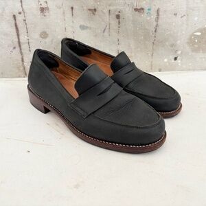 Adelante the Sofia Leather Penny Loafers